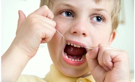 نخ دندان برای کودکان